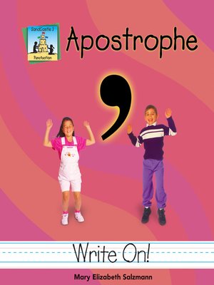 cover image of Apostrophe